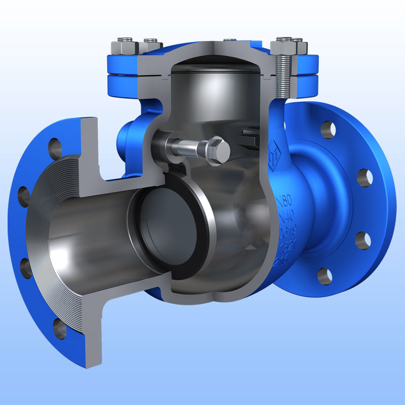 DIN Swing Check Valve